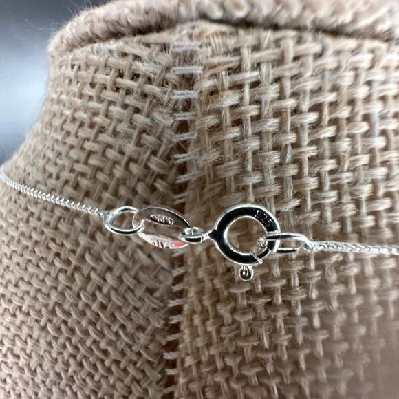 Arch Shaped Deer and Flowers Sugilite Pendant on Sterling Silver Box Chain - Picture 15 of 16